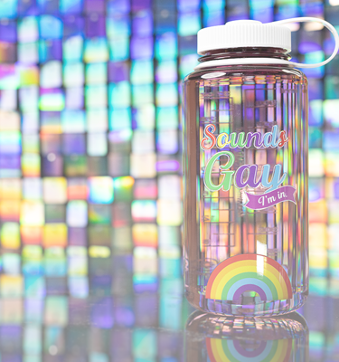 32oz Wide Mouth Pride Bottle